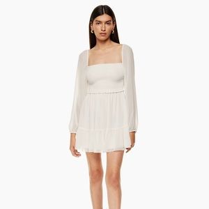 blue aritzia tempest dress